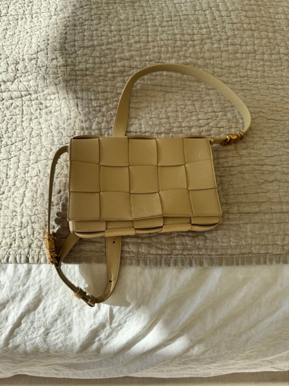Bottega Veneta Cassette / Maxi Intrecciato Crossbody